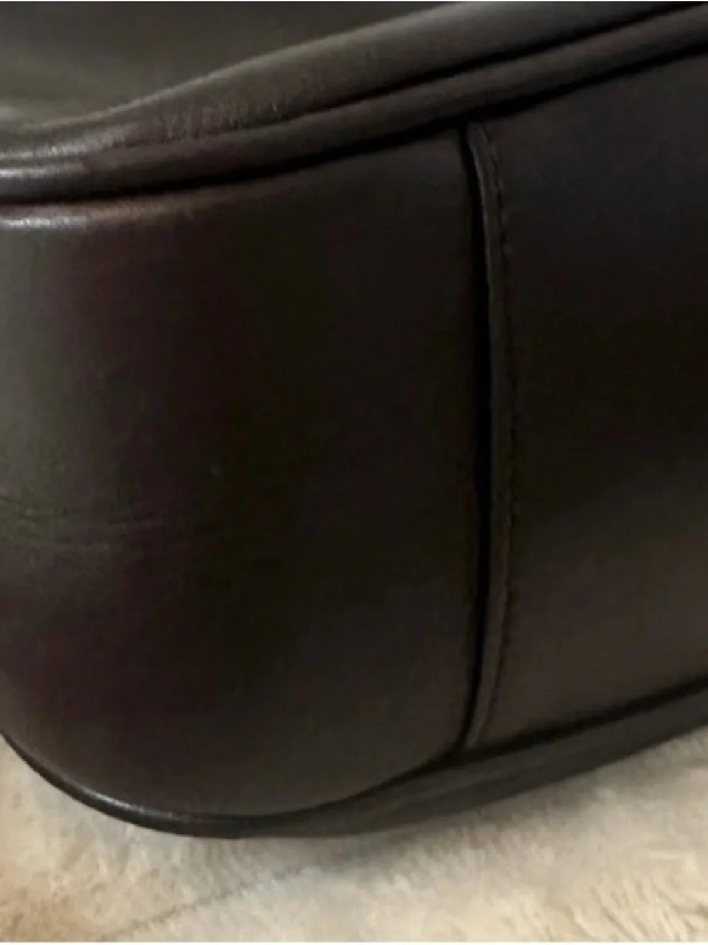 Gucci brown & gold Bamboo Shoulder Bag
